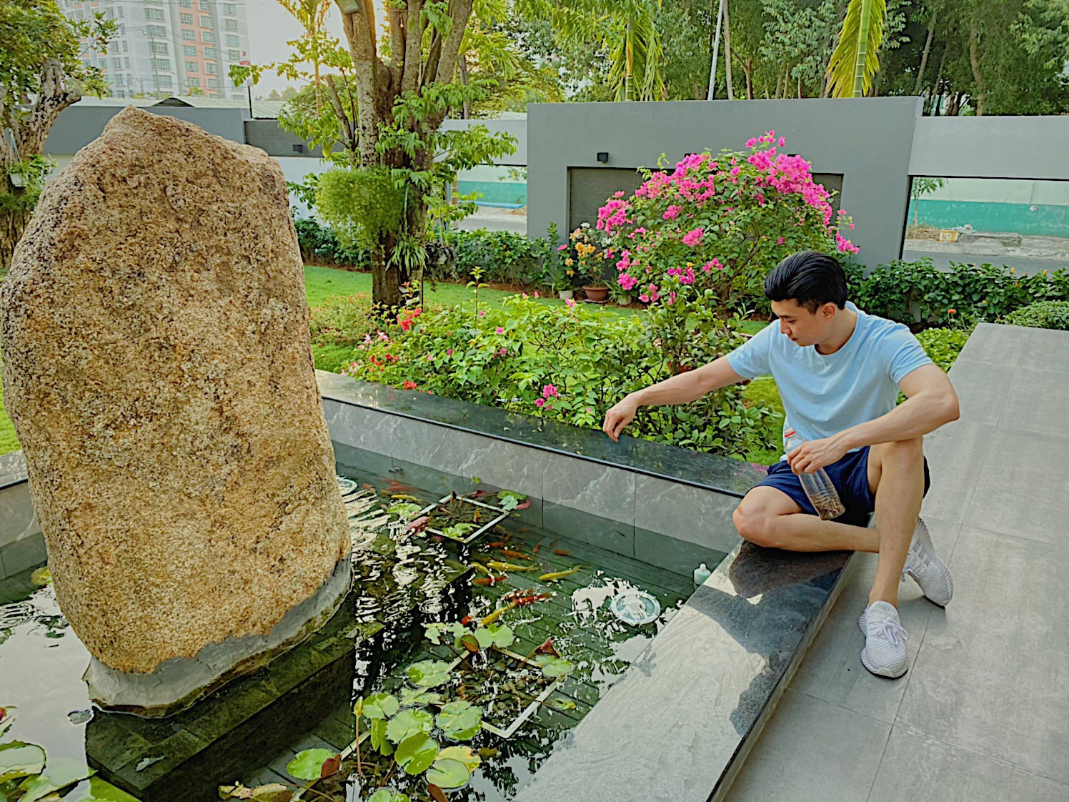 Vuon cay cua Quoc Truong anh 6