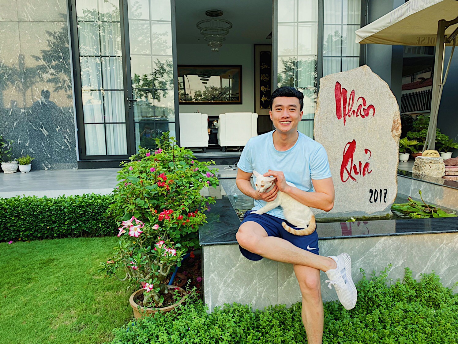 Vuon cay cua Quoc Truong anh 8