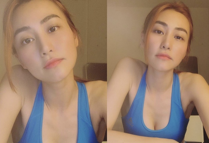 Ngan Khanh: 'Mot thang cach ly, toi nau an va chay bo 4 km moi ngay' hinh anh