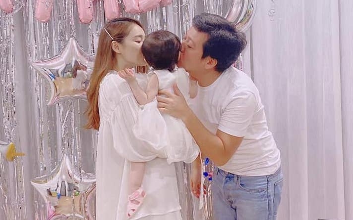 Truong Giang lan dau dang anh con gai hinh anh