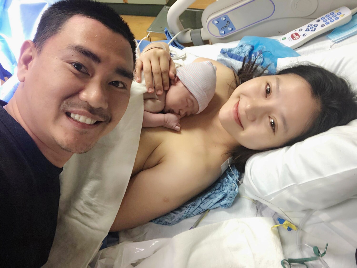 Khanh Hien sinh con lan hai o My anh 1