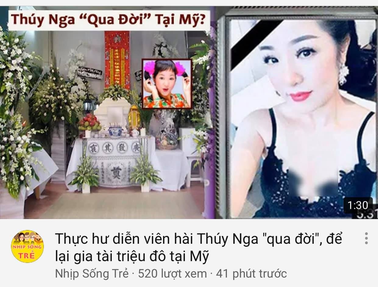 Thuy Nga bi dang tin da qua doi anh 1