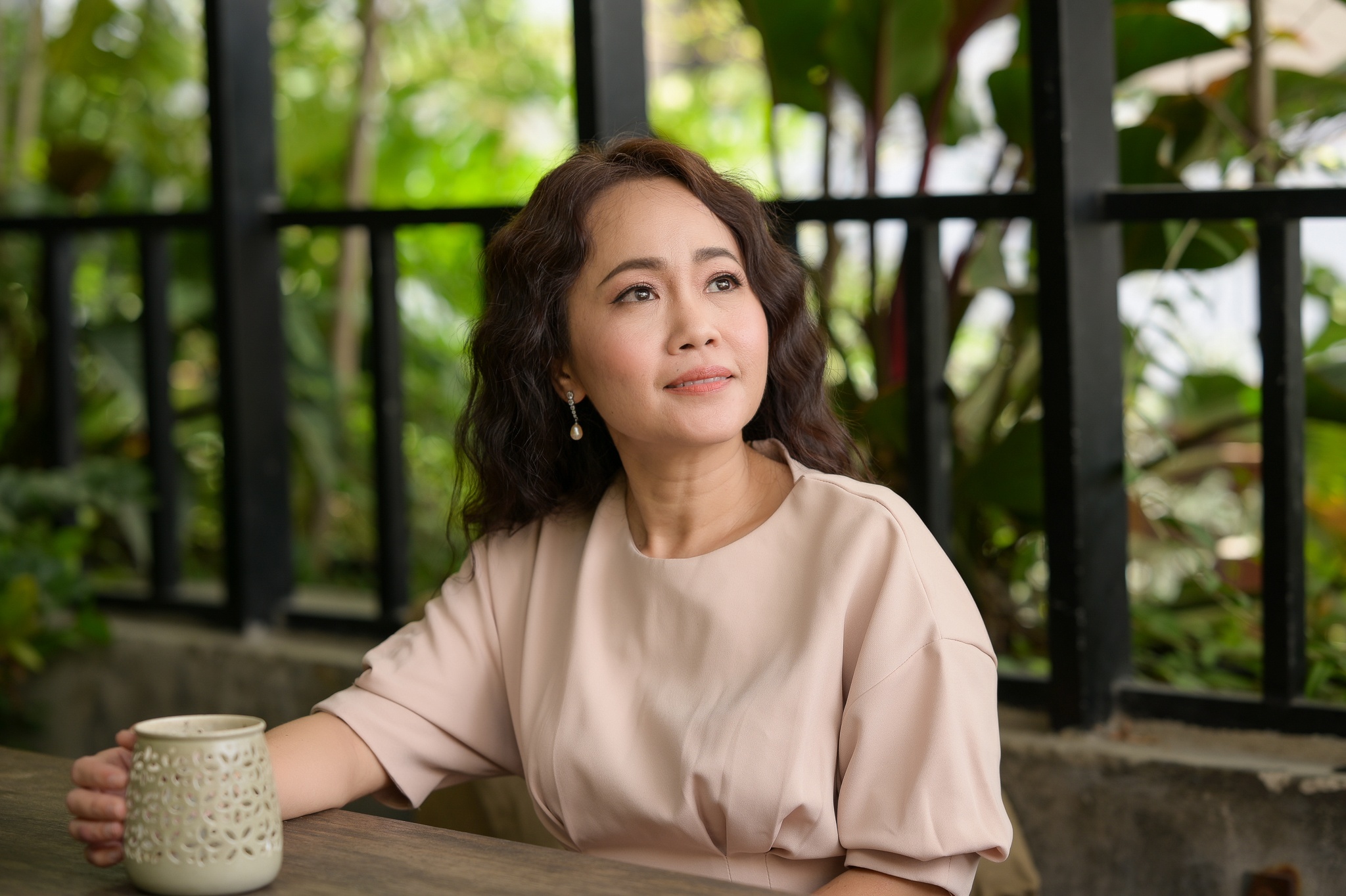 Kim Huyen ban nha khi sang Nhat anh 6