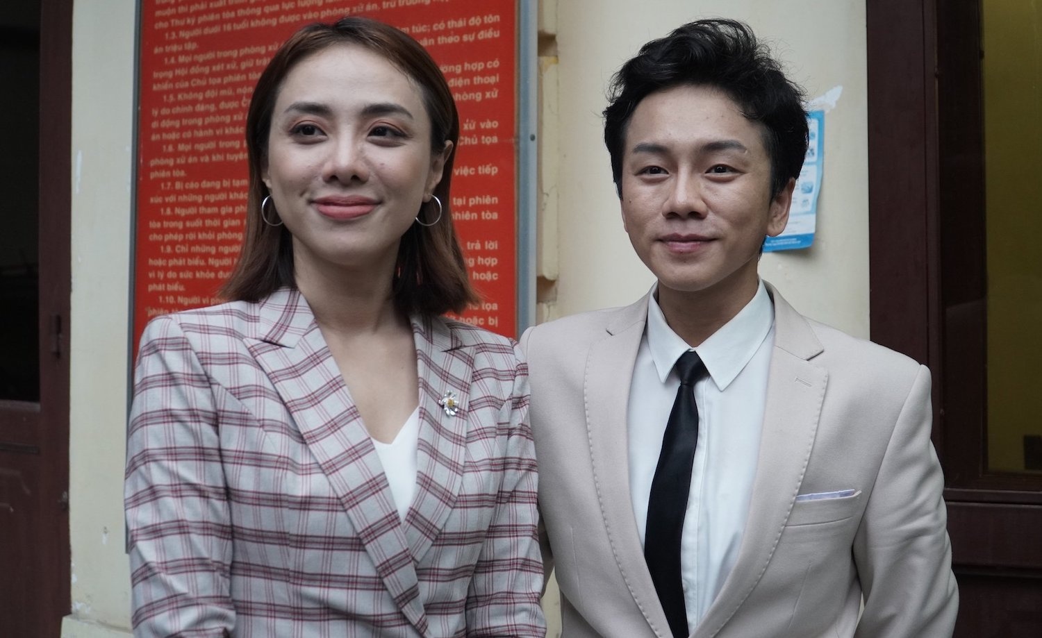 Miko Lan Trinh cung cap tin nhan cua ong bau Hoang Vu cho toa an hinh anh