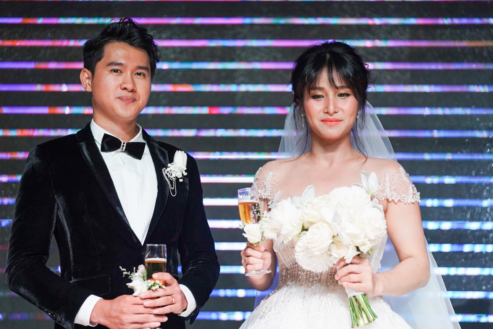 Thao Trang dam cuoi lan hai anh 2