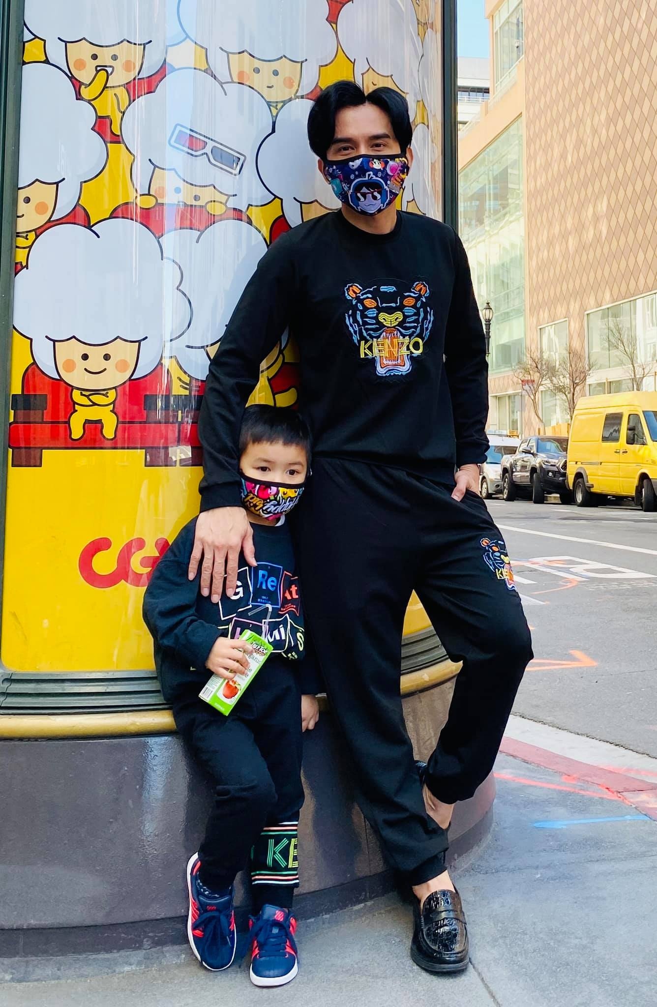 Đan Trường gặp lại vợ con sau 8 tháng ảnh 1 Dan Truong gap lai vo con sau 8 thang anh 1