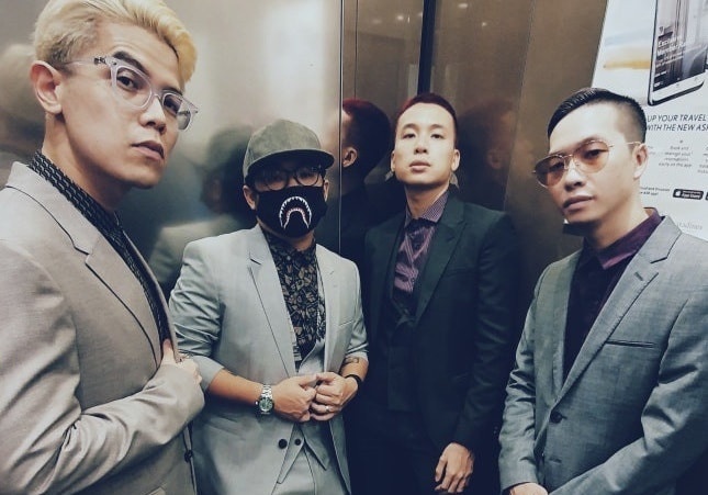 Nhom Da LAB hat trong tiec cuoi Cong Phuong hinh anh