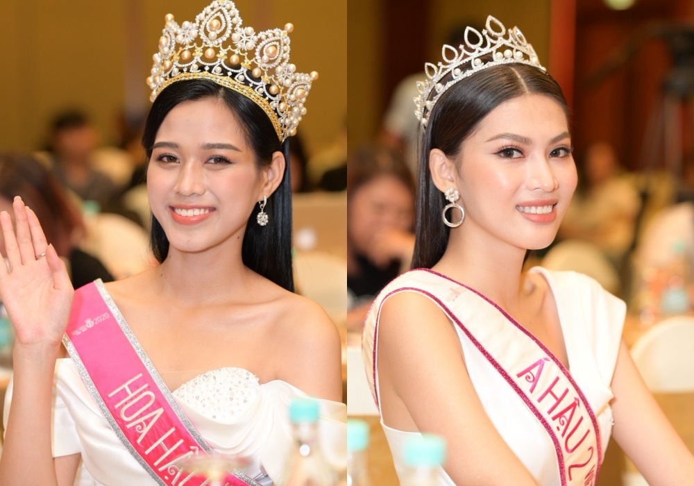 Hoa hau Do Thi Ha len tieng ve nhung tranh cai sau dang quang hinh anh