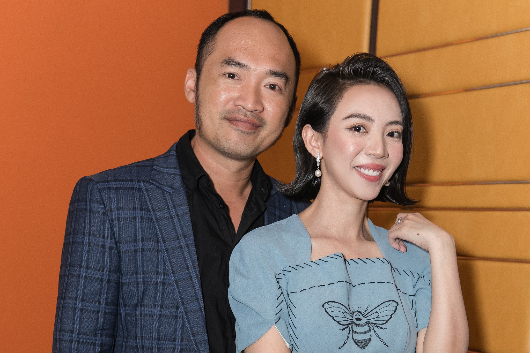 Thu Trang dong canh toc vay anh 2