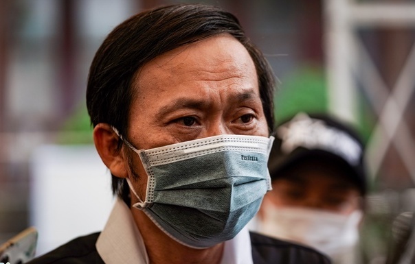 Hoai Linh thuc trang dem theo doi le tang danh hai Chi Tai hinh anh