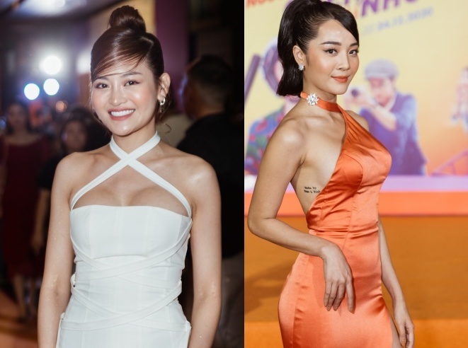 Dien vien Thuy Anh, Karen Nguyen mac goi cam hinh anh