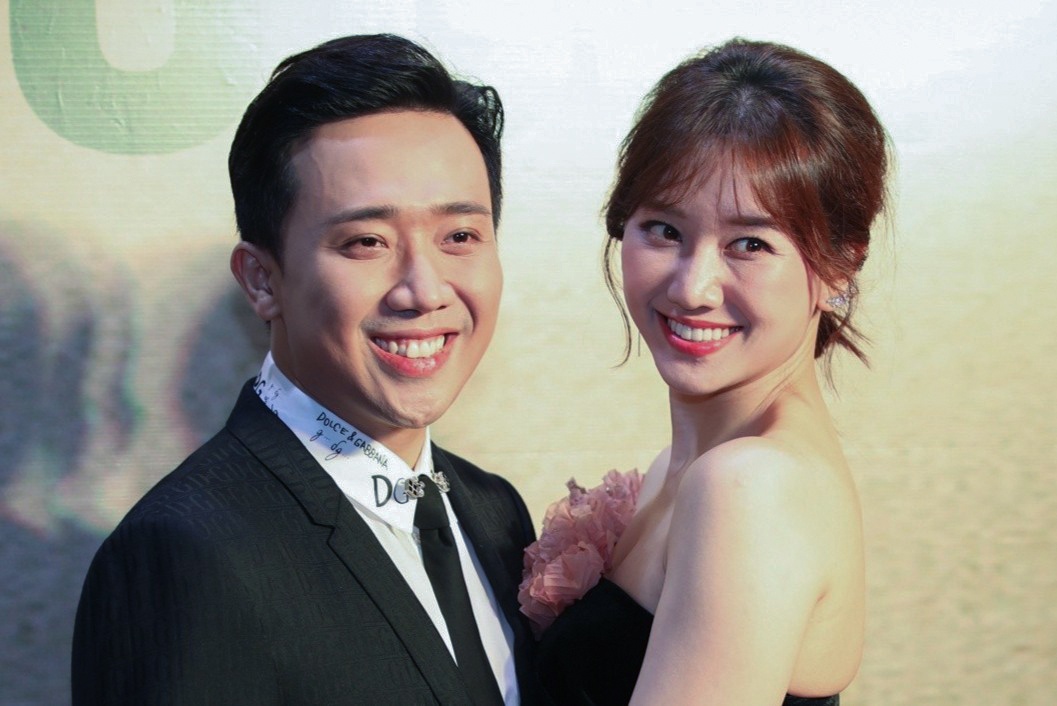 Tran Thanh, Hari Won va dan sao rang ro tren tham do hinh anh