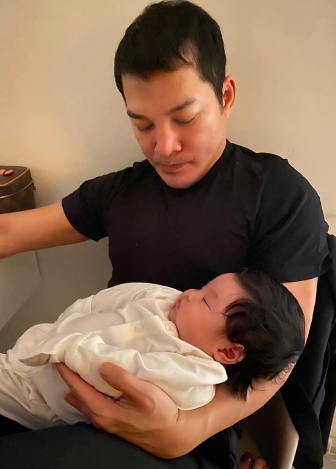 Tran Bao Son co them con gai anh 1