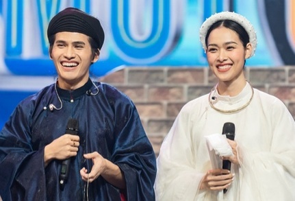 Diep Bao Ngoc dat diem tuyet doi o game show ca hat hinh anh