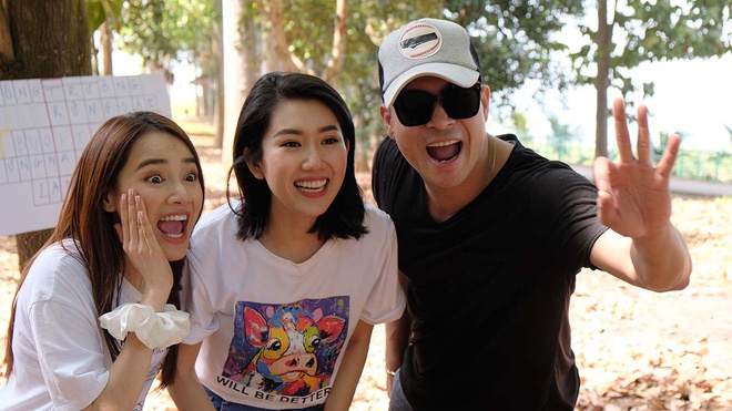 Truong Giang, Thuy Ngan, Truong The Vinh xuat hien o loat game show hinh anh