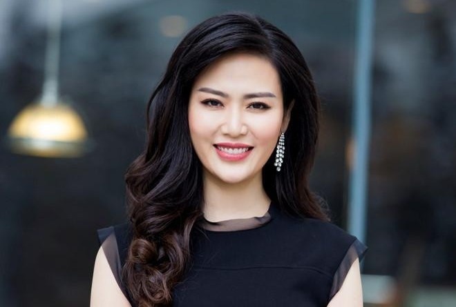 A hau Trinh Kim Chi tiec thuong Hoa hau Thu Thuy hinh anh