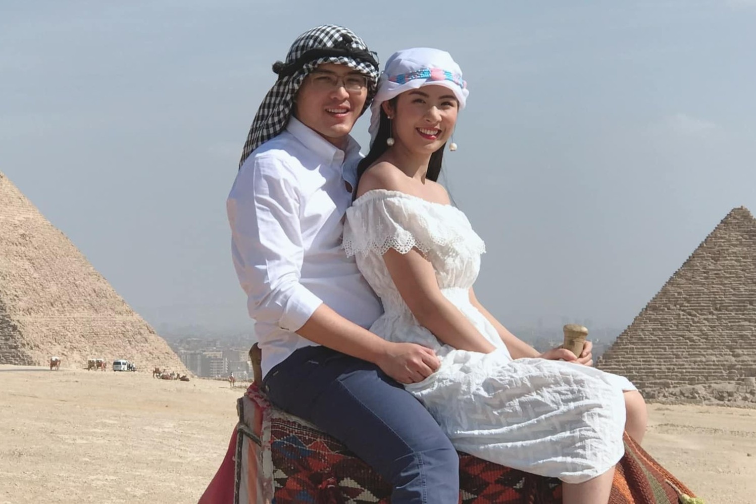 10 nam ben nhau cua Hoa hau Ngoc Han va chong sap cuoi hinh anh