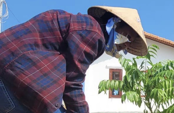 Cuoc song cua Truong Giang, Xuan Nghi trong mua dich hinh anh