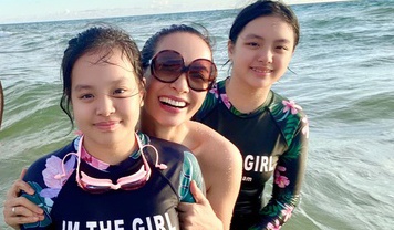 40 ngay song o ngoai dao cua gia dinh Thuy Hanh hinh anh