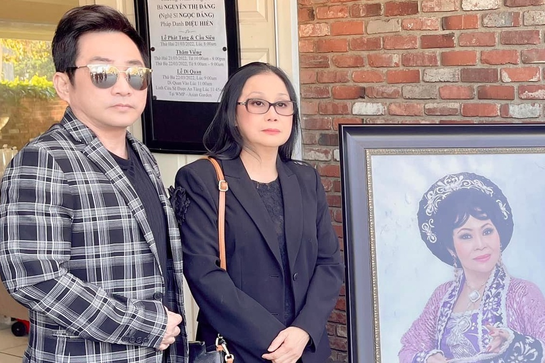 Tai Linh, Khanh Ly vieng NSUT Ngoc Dang hinh anh