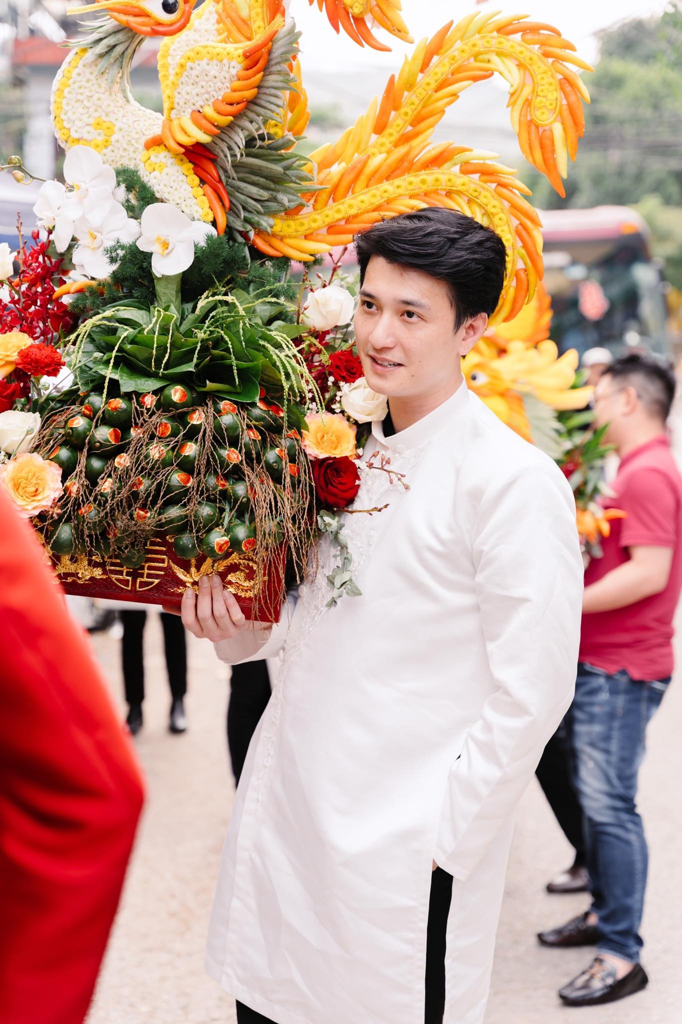 Dam hoi cua dien vien Anh Tuan anh 2