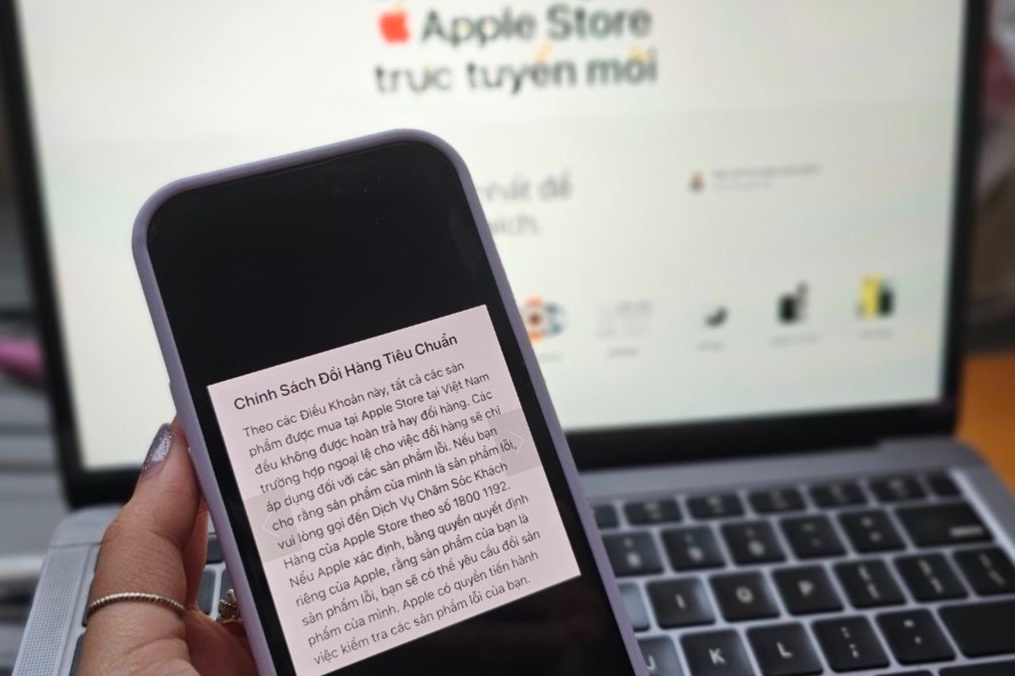 mua hang Apple Store anh 1