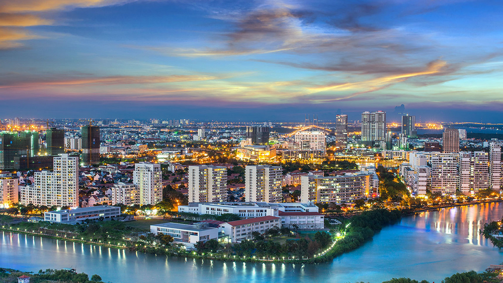 Thanh pho dang song can long dan ung ho hinh anh