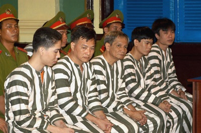 Năm Cam bị tuyên án tử hình trong phiên tòa