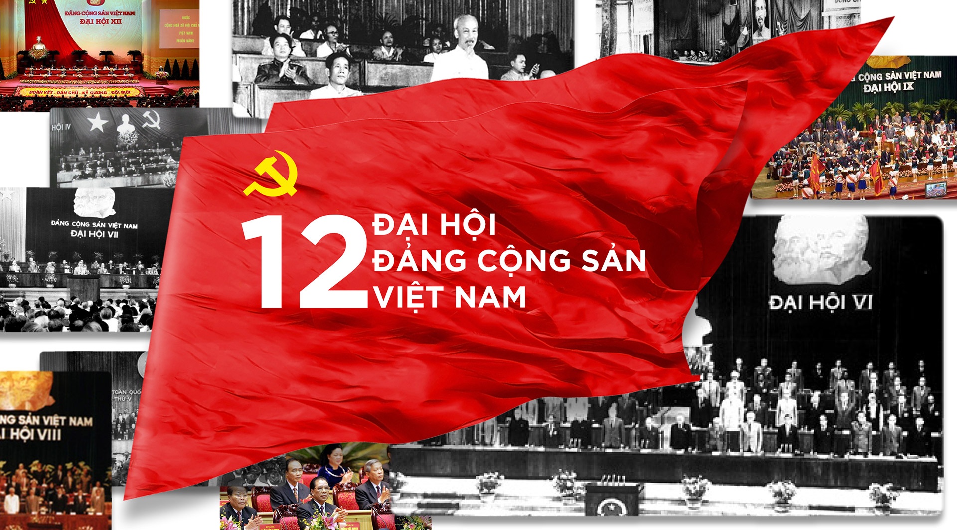 Infographic 12 ky Dai hoi Dang Cong san Viet Nam hinh anh