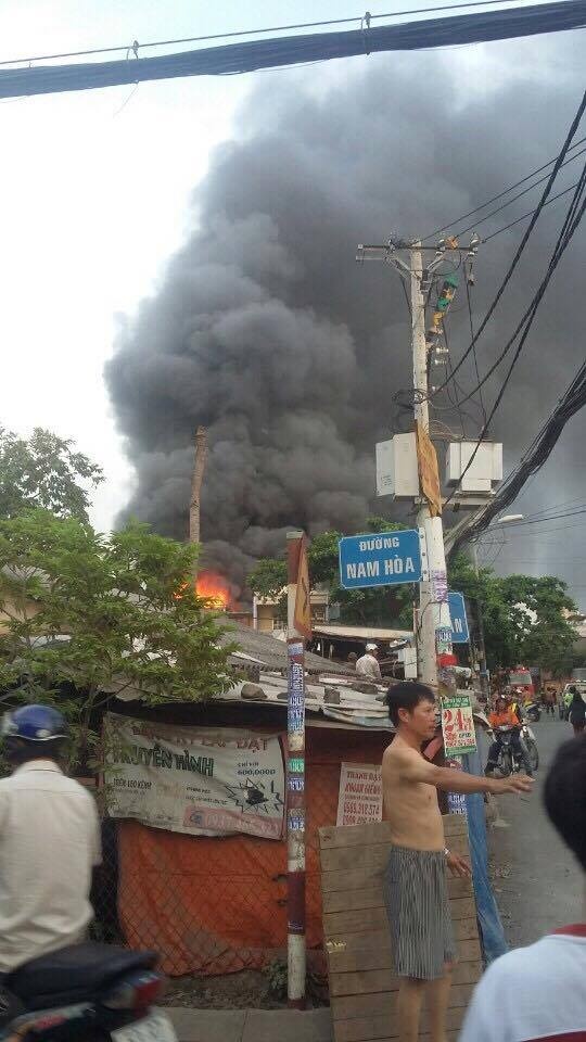 Chay nha o duong Ho Ba Phan anh 1