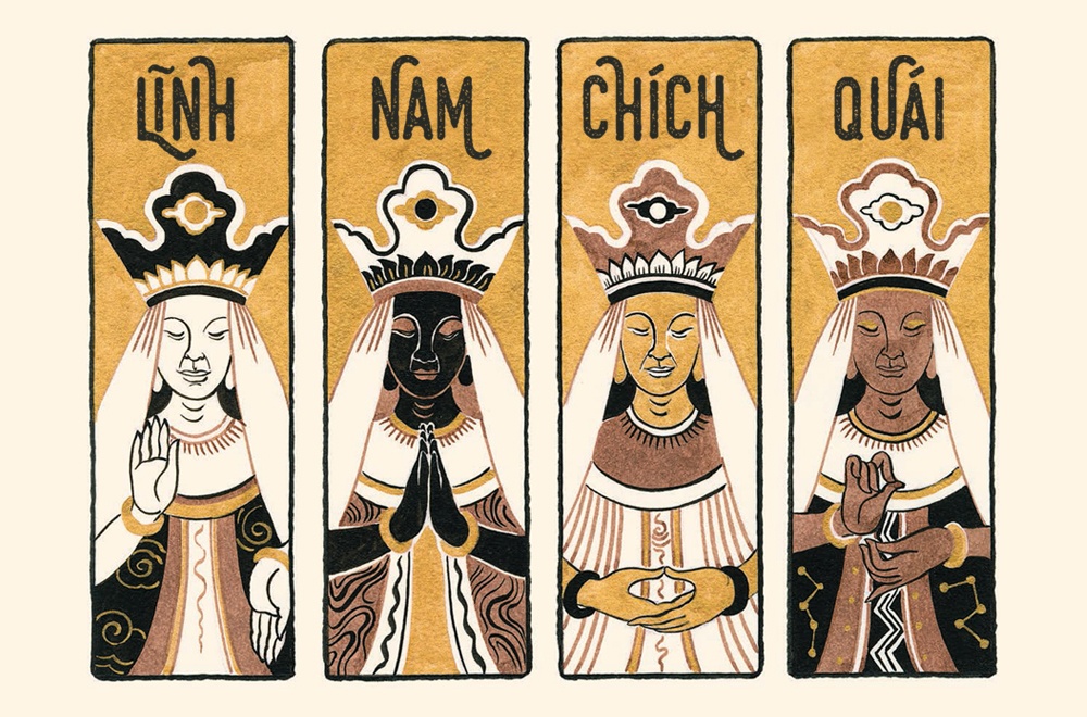 'Linh Nam chich quai' - huyen thoai, huyen su ke bang tranh hinh anh