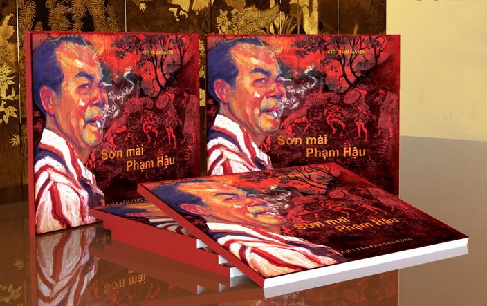 Hoa si Pham Hau,  Son mai,  Sach nghe thuat anh 1