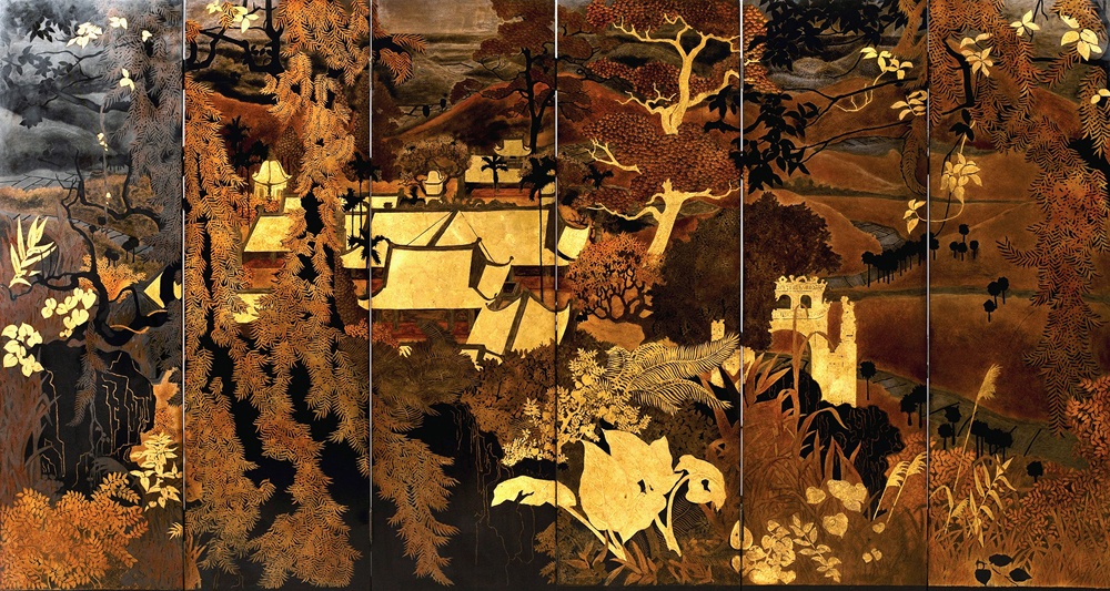 Hoa si Pham Hau,  Son mai,  Sach nghe thuat anh 3