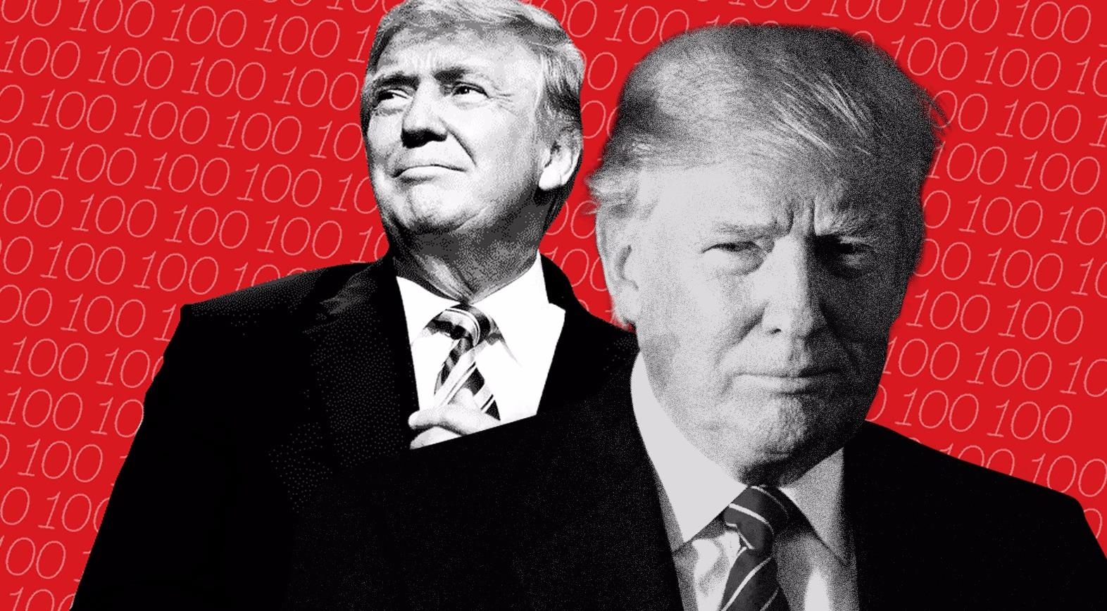 Phat hanh sach ve Donald Trump trong dip ong toi Ha Noi hinh anh