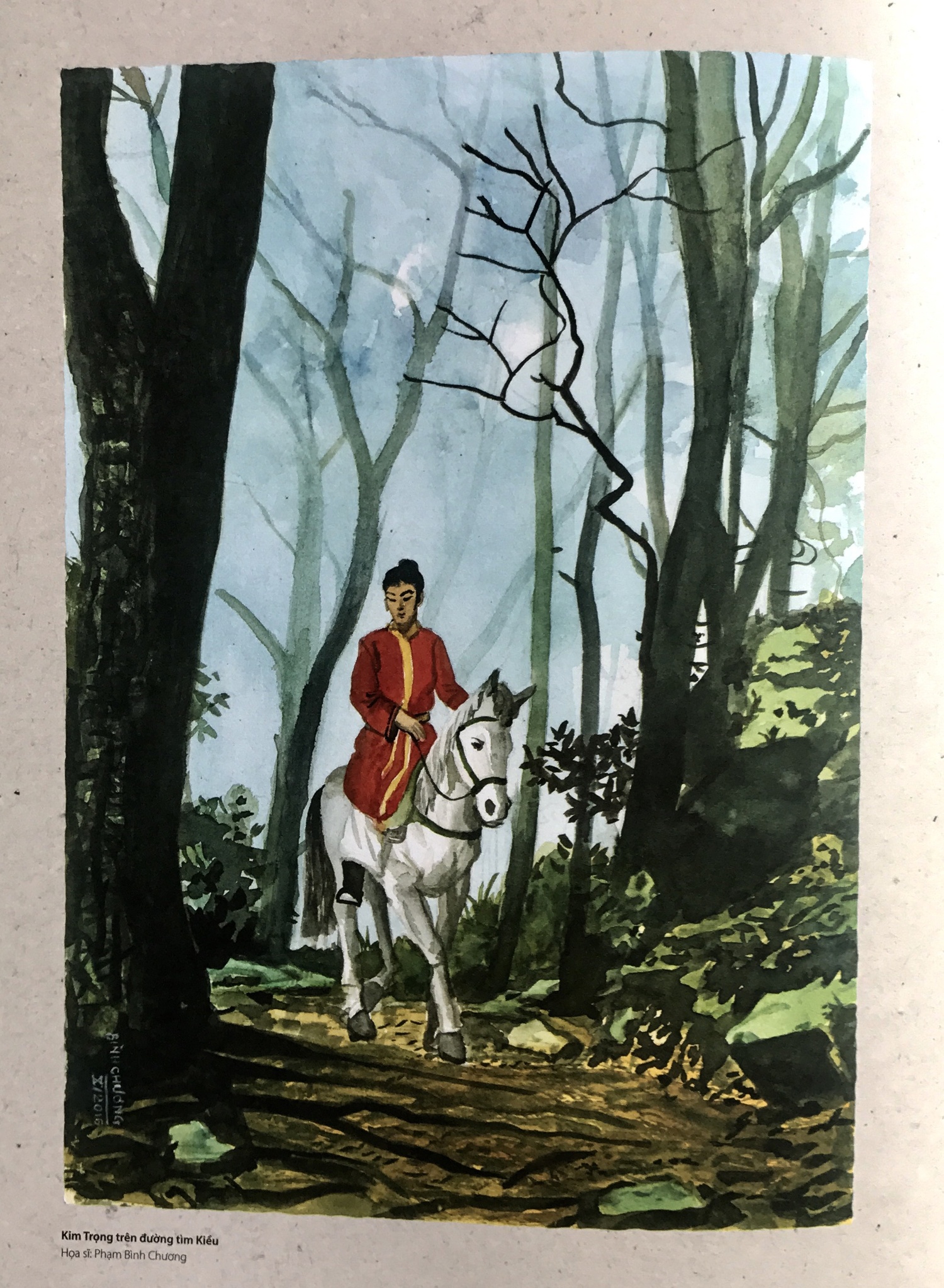 Truyen Kieu,  Hoa si duong dai anh 15