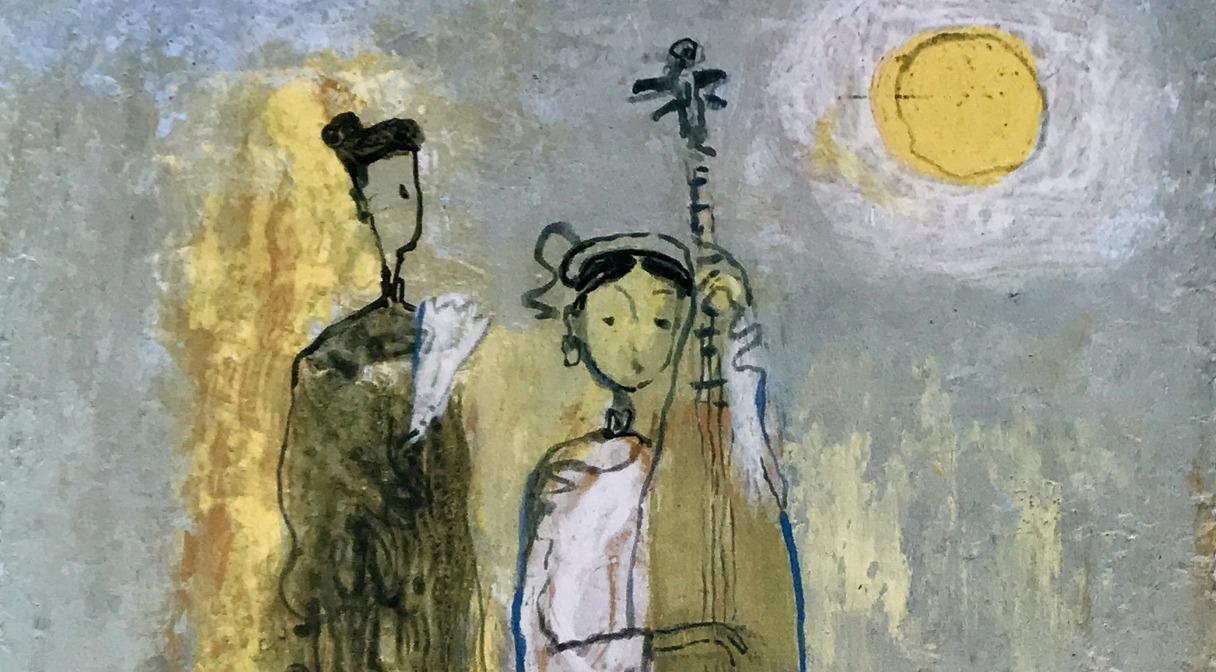 Cuoc doi luu lac cua nang Kieu trong tranh hoa si duong thoi hinh anh