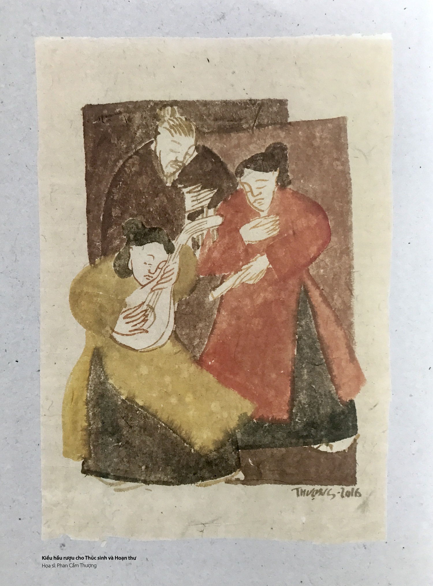 Truyen Kieu,  Hoa si duong dai anh 7