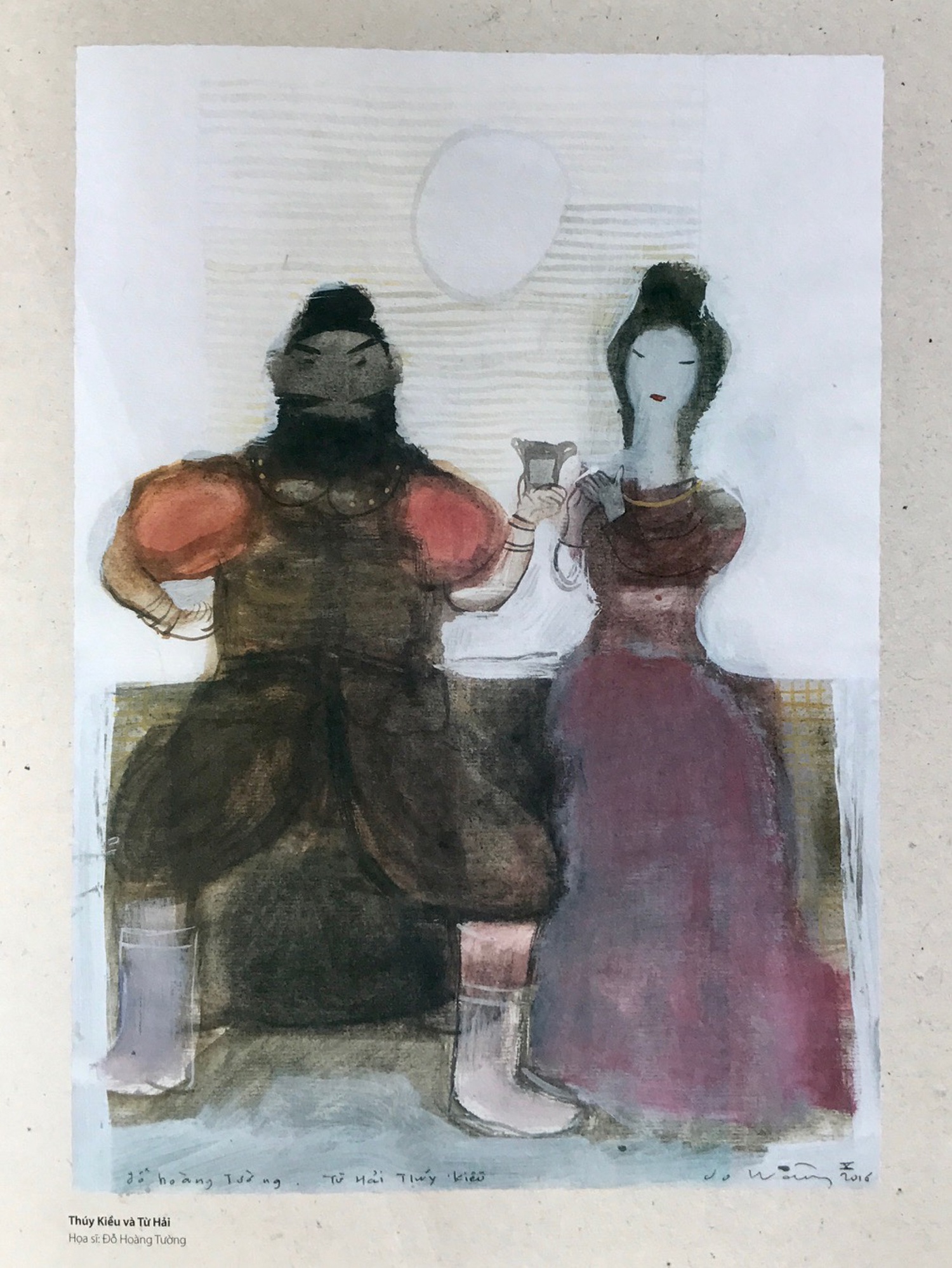 Truyen Kieu,  Hoa si duong dai anh 10