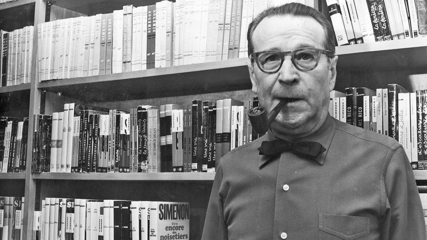 Nha van Georges Simenon anh 1