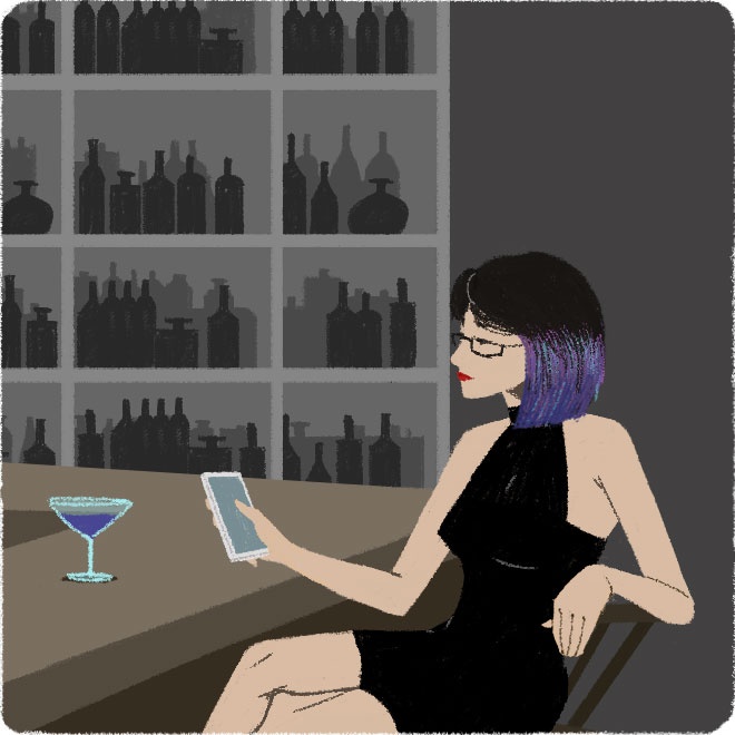 Luoi yeu,  Ken chon,  Hen ho qua mang anh 4