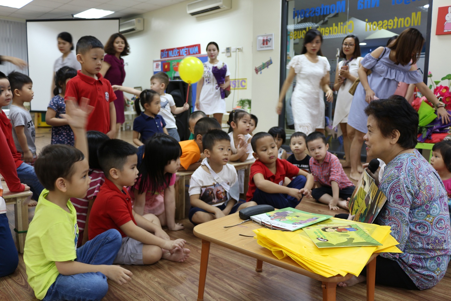 Tieng Anh,  Mam non,  Kha nang ngon ngu anh 2