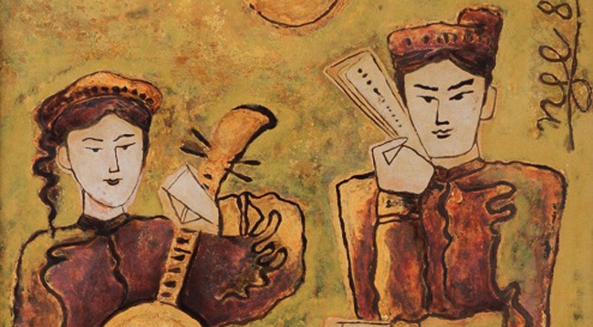 Tranh ve Kieu - Kim nguyen uoc ban gan 2 ty dong hinh anh