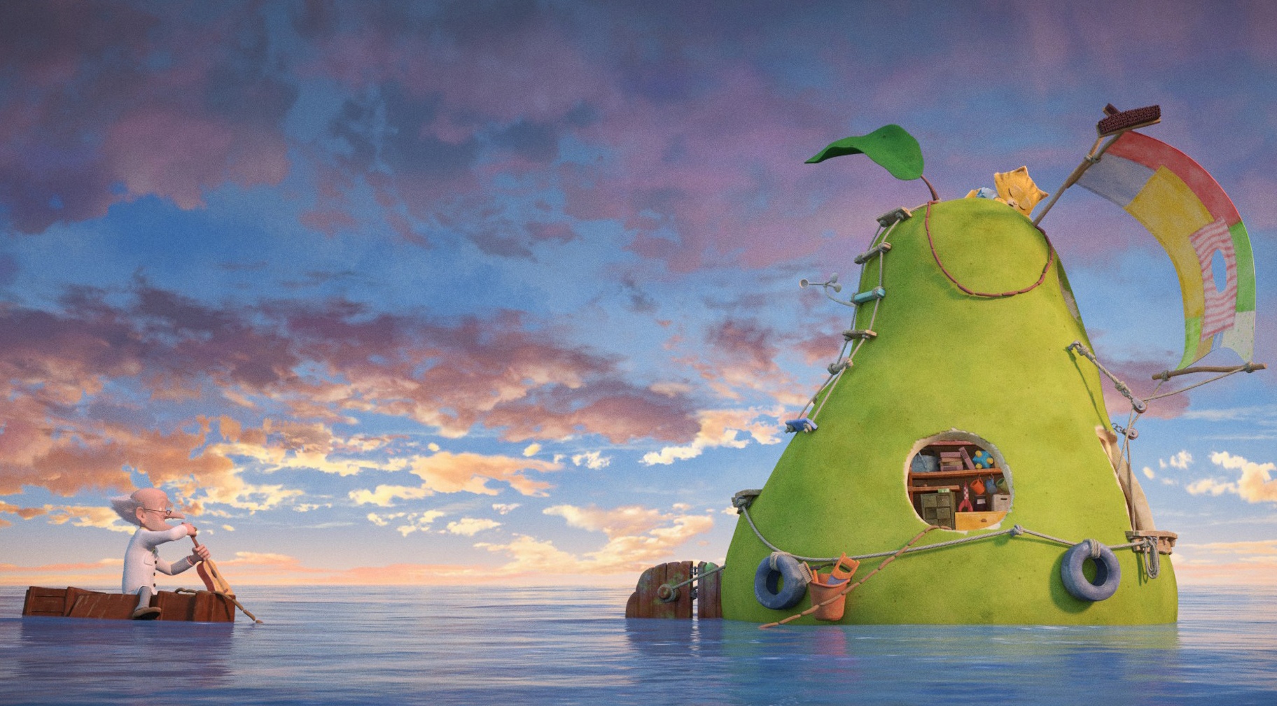 Sach 'Cuoc phieu luu cua qua le khong lo' duoc dung phim hinh anh