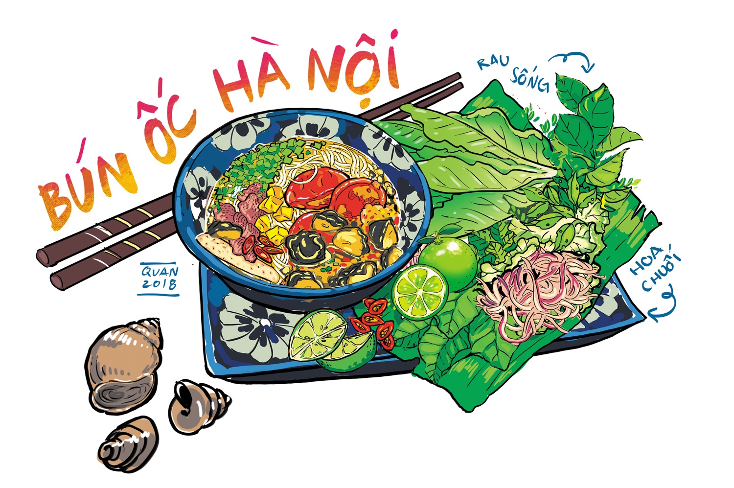 Bun oc Hang Khoai,  Bun oc ngon,  Am thuc anh 1