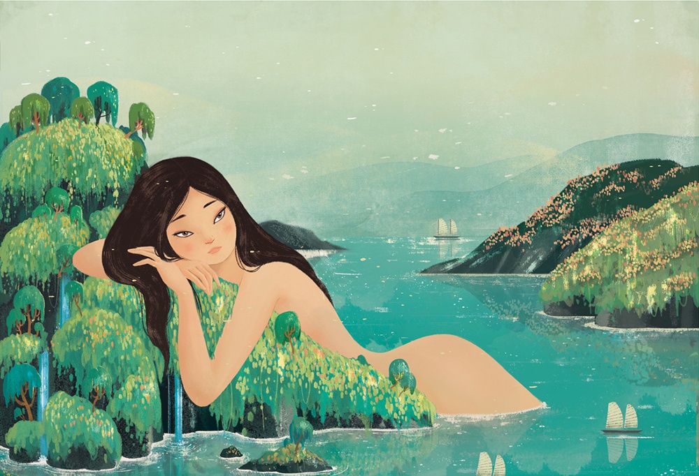 Nhung buc tho - hoa ve mua xuan anh 8