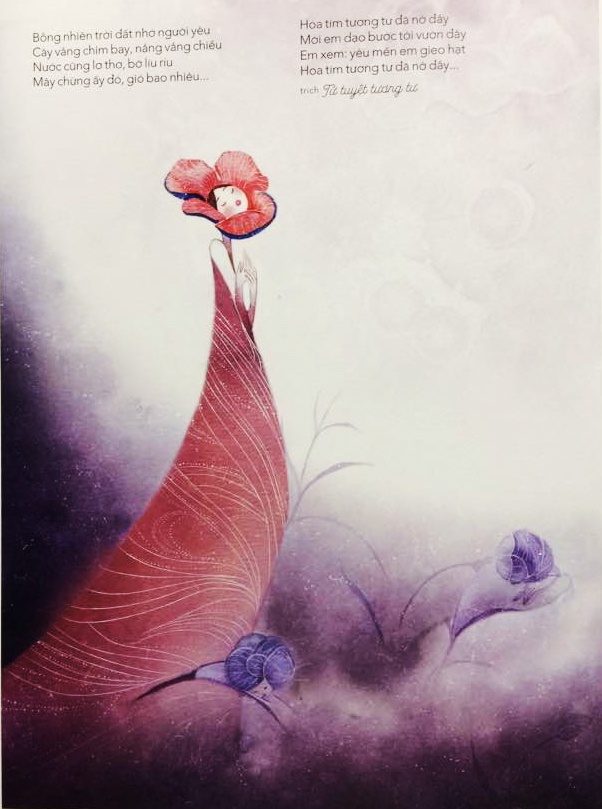 Nhung buc tho - hoa ve mua xuan anh 9