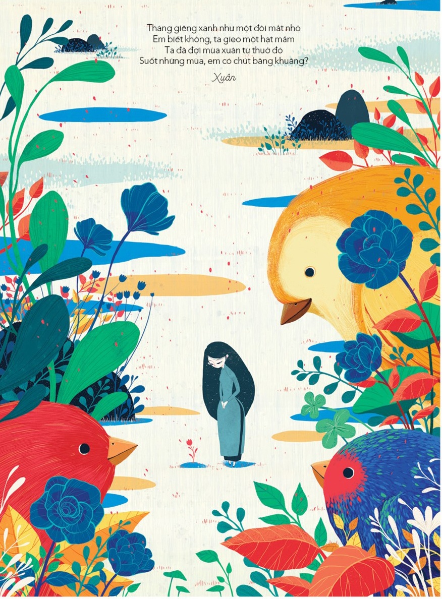 Nhung buc tho - hoa ve mua xuan anh 2