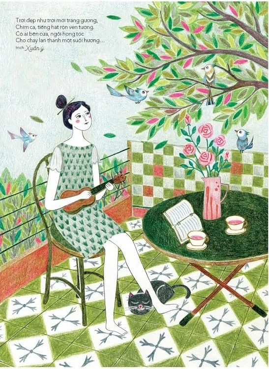 Nhung buc tho - hoa ve mua xuan anh 3