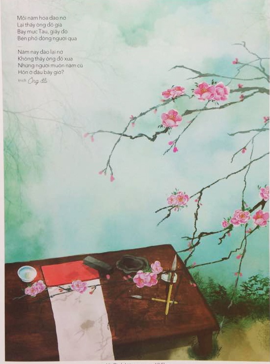 Nhung buc tho - hoa ve mua xuan anh 5