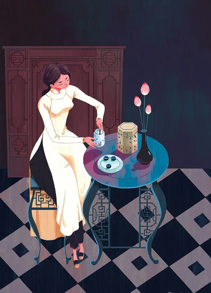 Nhung buc tho - hoa ve mua xuan anh 4